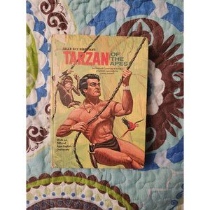 Tarzan Of The Apes Vintage Book